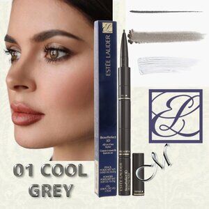 Estee Lauder BrowPerfect 3D All-in-One Styler MultiTasker* ~ 01 Cool Grey NIB